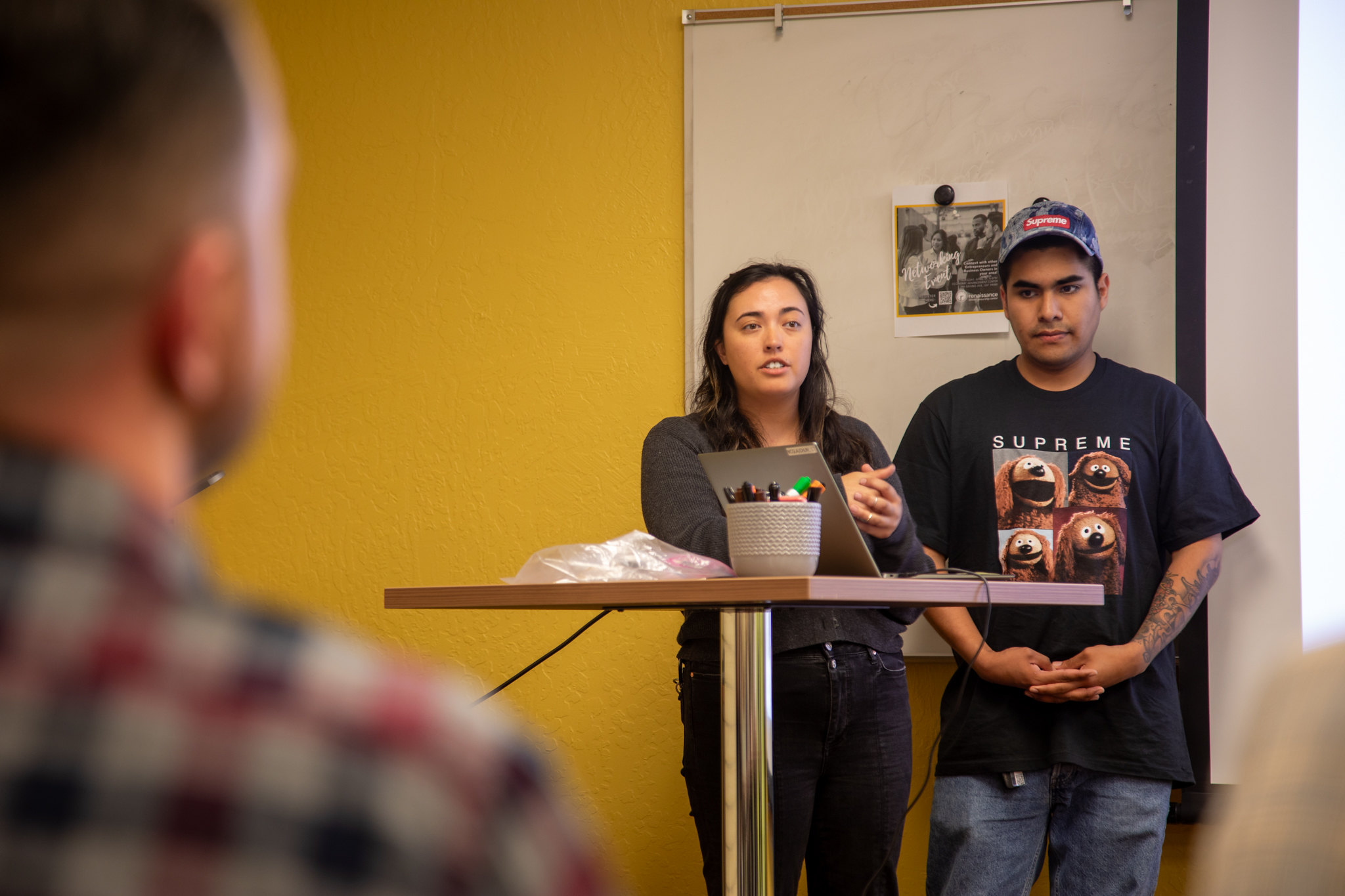 Accelerate scholars present their project proposal